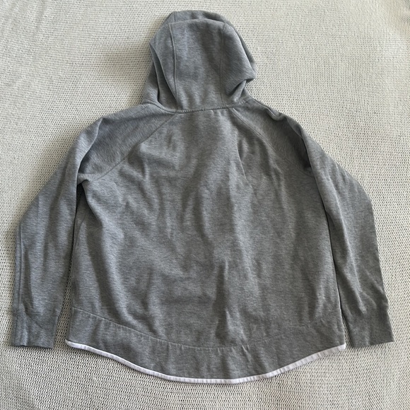 Nike Full Zip Jacket Gray and White Size Medium - Picture 6 of 6